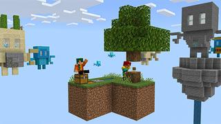 Screenshot of the Minecraft Bedrock Marketplace product Skyblock Allay created by Heropixel Games.