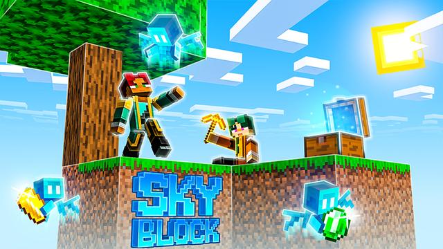 Thumbnail of the Minecraft Bedrock Marketplace product Skyblock Allay created by Heropixel Games.