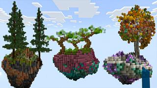 Screenshot of the Minecraft Bedrock Marketplace product Skyblock: Caves created by Heropixel Games.