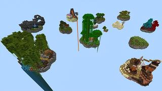 Screenshot of the Minecraft Bedrock Marketplace product Skyblock Classic created by Heropixel Games.