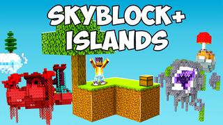 Thumbnail of the Minecraft Bedrock Marketplace product Skyblock+ Islands created by HeroPixels.