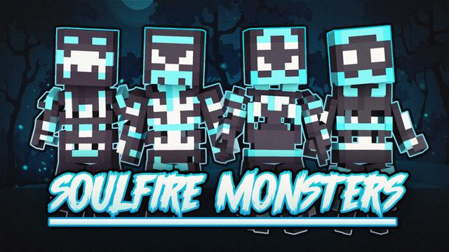 Thumbnail of the Minecraft Bedrock Marketplace product Soul Fire Monsters created by Heropixel Games.