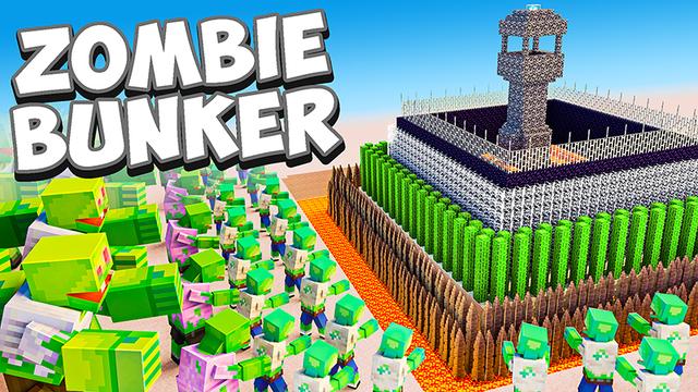 Thumbnail of the Minecraft Bedrock Marketplace product Zombie-Bunker created by Heropixel Games.