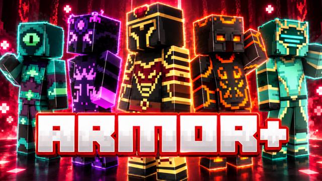 Thumbnail of the Minecraft Bedrock Marketplace product Armor+ HD created by Hielke Maps.