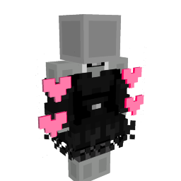 Thumbnail of the Minecraft Bedrock Marketplace product Black Goth Dress created by Hielke Maps.