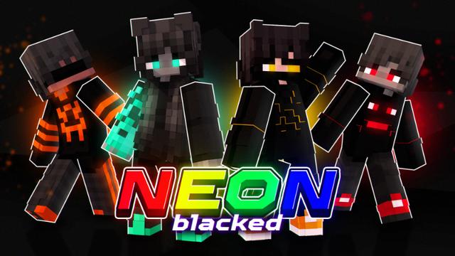 Thumbnail of the Minecraft Bedrock Marketplace product Blacked Neon created by Hielke Maps.