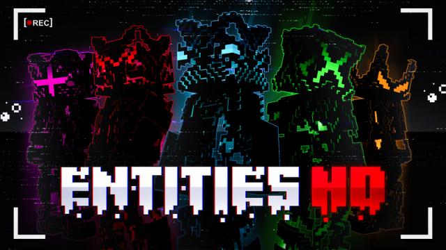 Thumbnail of the Minecraft Bedrock Marketplace product Entities HD created by Hielke Maps.