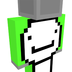 Thumbnail of the Minecraft Bedrock Marketplace product Green Smile Pajamas created by Hielke Maps.