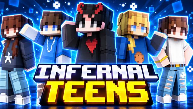 Thumbnail of the Minecraft Bedrock Marketplace product Infernal Teens created by Hielke Maps.