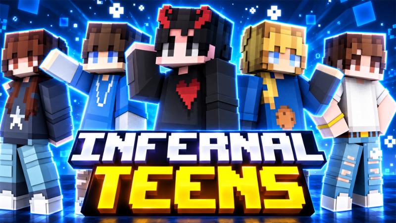 Thumbnail of the Minecraft Bedrock Marketplace product Infernal Teens created by Hielke Maps.