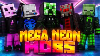 Thumbnail of the Minecraft Bedrock Marketplace product MEGA NEON MOBS created by Hielke Maps.
