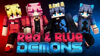 Thumbnail of the Minecraft Bedrock Marketplace product Red & Blue Demons created by Hielke Maps.