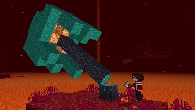 Screenshot of the Minecraft Bedrock Marketplace product TreeCapitator Add-On created by Hielke Maps.
