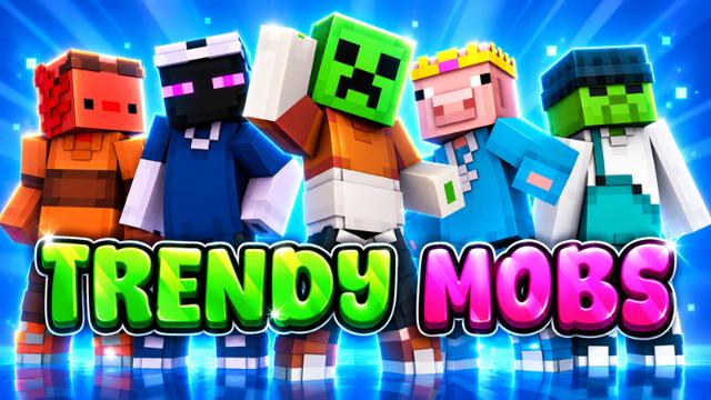Thumbnail of the Minecraft Bedrock Marketplace product Trendy Mobs created by Hielke Maps.