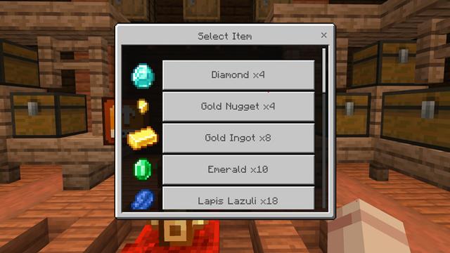 Screenshot of the Minecraft Bedrock Marketplace product Sort Your Inventory Add-On created by Hog5kull.