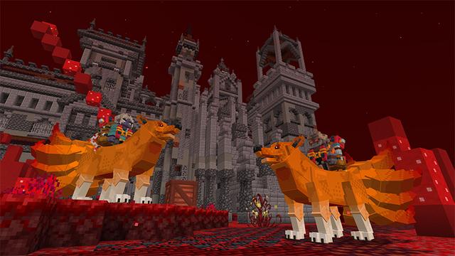 Screenshot of the Minecraft Bedrock Marketplace product Biome Expansion created by Honeyfrost.