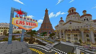 Screenshot of the Minecraft Bedrock Marketplace product California Mashup created by Honeyfrost.