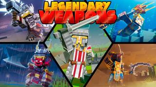 Thumbnail of the Minecraft Bedrock Marketplace product Legendary Weapons created by Honeyfrost.