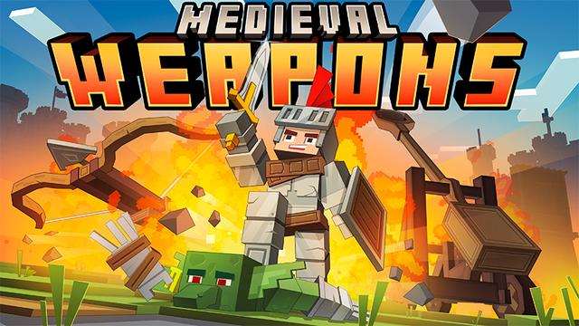 Thumbnail of the Minecraft Bedrock Marketplace product Medieval Weapons created by Honeyfrost.