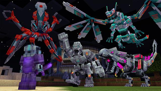 Screenshot of the Minecraft Bedrock Marketplace product MULTIPACK SCI-FI created by Honeyfrost.