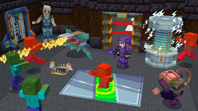 Screenshot of the Minecraft Bedrock Marketplace product MULTIPACK SCI-FI created by Honeyfrost.