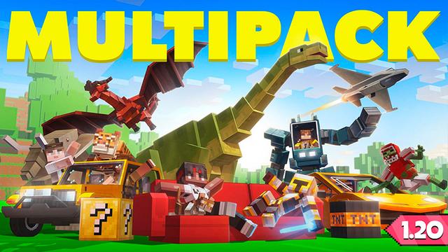 Thumbnail of the Minecraft Bedrock Marketplace product MULTIPACK created by Honeyfrost.