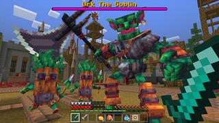 Screenshot of the Minecraft Bedrock Marketplace product Mythic Mobs created by Honeyfrost.