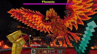 Screenshot of the Minecraft Bedrock Marketplace product Mythic Mobs created by Honeyfrost.