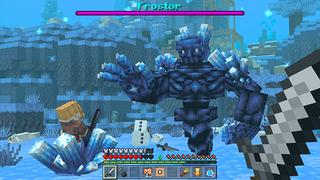 Screenshot of the Minecraft Bedrock Marketplace product Mythic Mobs created by Honeyfrost.