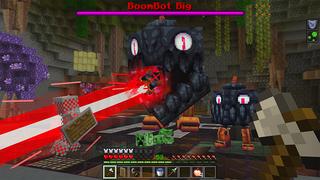 Screenshot of the Minecraft Bedrock Marketplace product Mythic Mobs created by Honeyfrost.