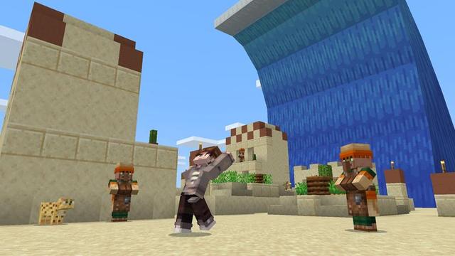 Screenshot of the Minecraft Bedrock Marketplace product Natural Disasters created by Honeyfrost.