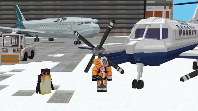 Screenshot of the Minecraft Bedrock Marketplace product Planes Expansion created by Honeyfrost.