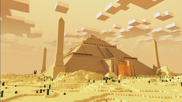 Thumbnail of the Minecraft Bedrock Marketplace product Pyramid Base created by Honeyfrost.