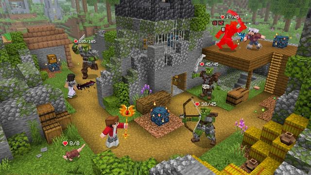 Screenshot of the Minecraft Bedrock Marketplace product RLCraft Bedrock Edition created by Honeyfrost.