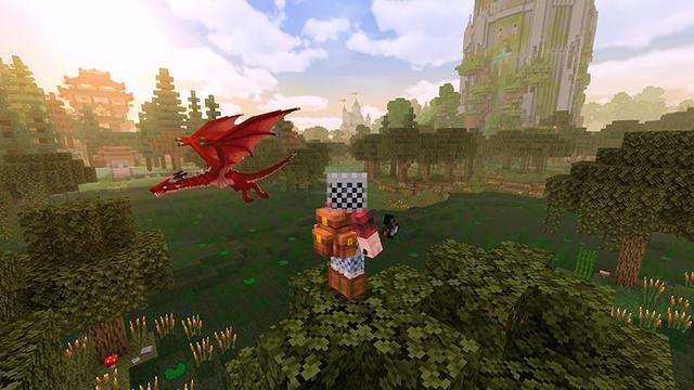 Screenshot of the Minecraft Bedrock Marketplace product RLCraft Bedrock Edition created by Honeyfrost.