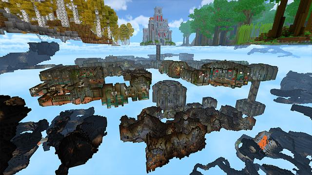 Screenshot of the Minecraft Bedrock Marketplace product RLCraft Bedrock Edition created by Honeyfrost.