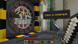 Screenshot of the Minecraft Bedrock Marketplace product Secret Waterfall Base created by Honeyfrost.