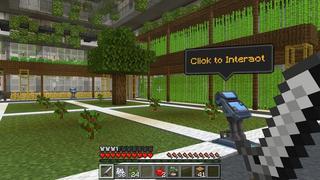 Screenshot of the Minecraft Bedrock Marketplace product Secret Waterfall Base created by Honeyfrost.