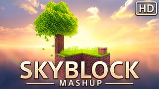 Thumbnail of the Minecraft Bedrock Marketplace product Skyblock HD Mashup created by Honeyfrost.