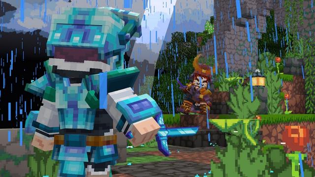 Screenshot of the Minecraft Bedrock Marketplace product The Ultimate PvP Texture Pack created by Honeyfrost.