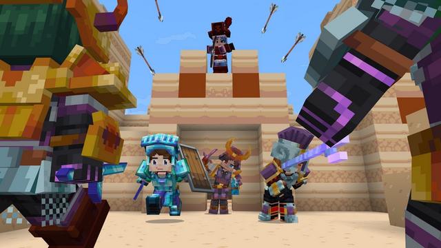 Screenshot of the Minecraft Bedrock Marketplace product The Ultimate PvP Texture Pack created by Honeyfrost.