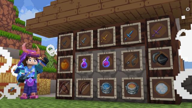 Screenshot of the Minecraft Bedrock Marketplace product The Ultimate PvP Texture Pack created by Honeyfrost.