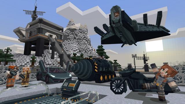 Screenshot of the Minecraft Bedrock Marketplace product Titanium Ore created by Honeyfrost.