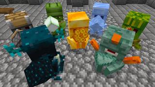 Screenshot of the Minecraft Bedrock Marketplace product 100+ GOLEMS created by HorizonBlocks.