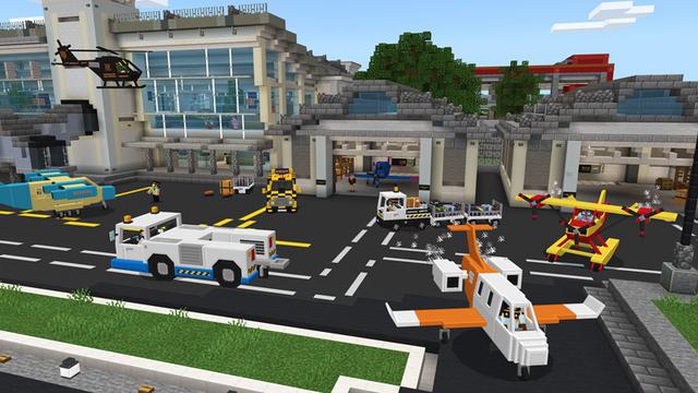 Screenshot of the Minecraft Bedrock Marketplace product Advanced Planes created by HorizonBlocks.