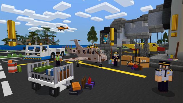 Screenshot of the Minecraft Bedrock Marketplace product Advanced Planes created by HorizonBlocks.
