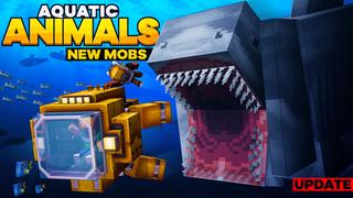 Thumbnail of the Minecraft Bedrock Marketplace product Animais Aquáticos created by HorizonBlocks.