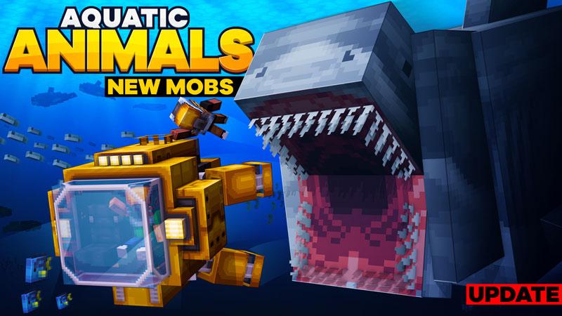 Aquatic Animals by HorizonBlocks | CHUNK - Minecraft Bedrock ...