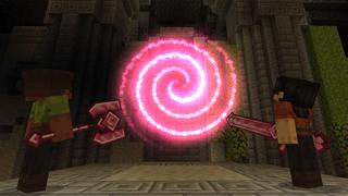 Screenshot of the Minecraft Bedrock Marketplace product Cherry Blossom Dimension created by HorizonBlocks.