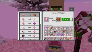 Screenshot of the Minecraft Bedrock Marketplace product Cherry Blossom Dimension created by HorizonBlocks.